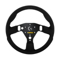 MOMO SIM GT 320 Sim Racing Wheel - Premium Microfiber, Black Stitching