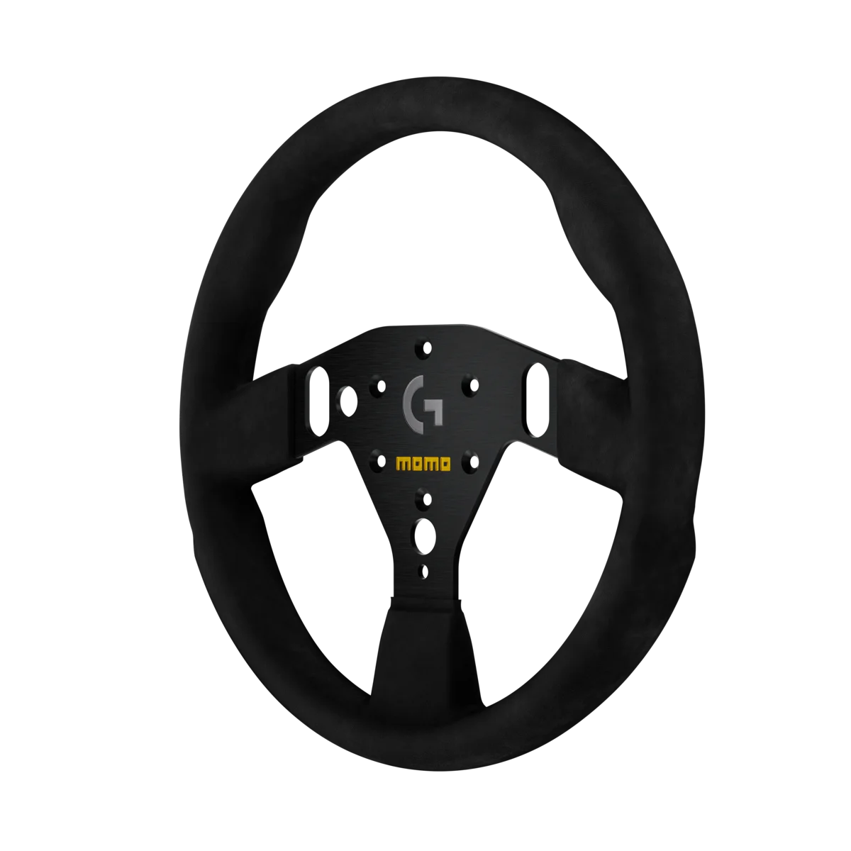 MOMO SIM GT 320 Sim Racing Wheel - Premium Microfiber, Black Stitching - product view 2