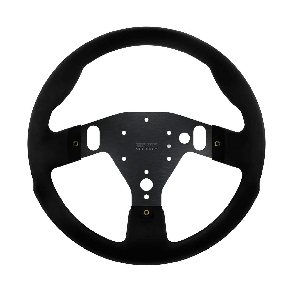 MOMO SIM GT 320 Sim Racing Wheel - Premium Microfiber, Black Stitching - product view 3