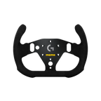 MOMO SIM GT-Racer 290 Sim Racing Wheel - Premium Microfiber, Black Stitching