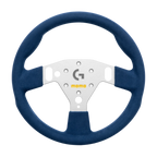 MOMO SIM GT 320 Sim Racing Wheel - Premium Microfiber, Blue Stitching