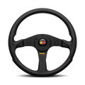 MOMO Corse 2.0 350mm Steering Wheel - Black Leather