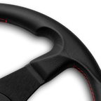 MOMO Corse 2.0 350mm Steering Wheel - Black Leather - view 5