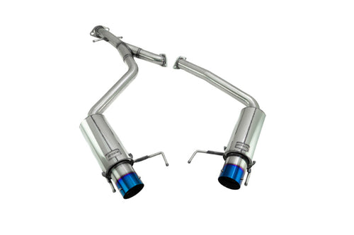 Megan Racing Dual Exit Exhaust System w/ Burnt Tips - Lexus IS250 / IS350 (2006-2013)