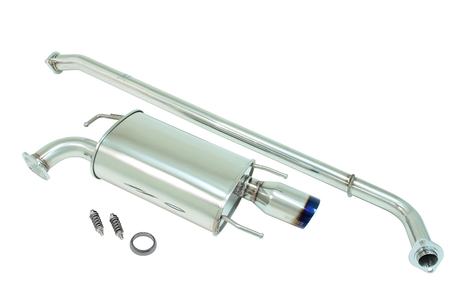Megan Racing OE-RS Burnt Tip Catback Exhaust System - Toyota Camry 2.5L 4CYL (2012-2014)