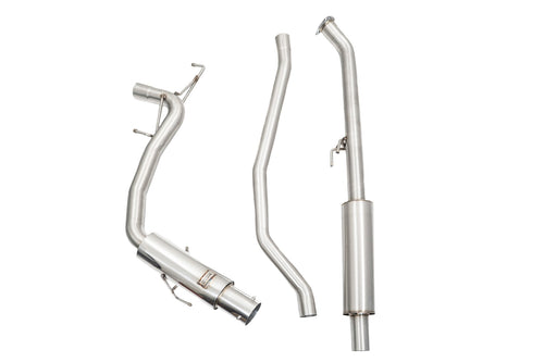 Megan Racing Single Exit Exhaust System - Honda Civic Sedan Sport & Si (2022+)