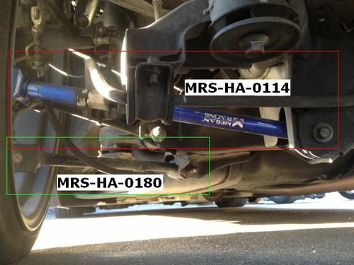 Megan Racing Adjustable Rear Traction Arms - Acura TL / TSX (2009-2014)