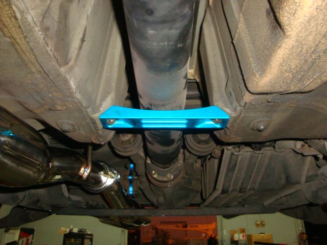 MRS-HA-1592 - Megan Racing Aluminum Drive Shaft Tunnel Brace Bar - Honda S2000 AP1 (2000-2003)
