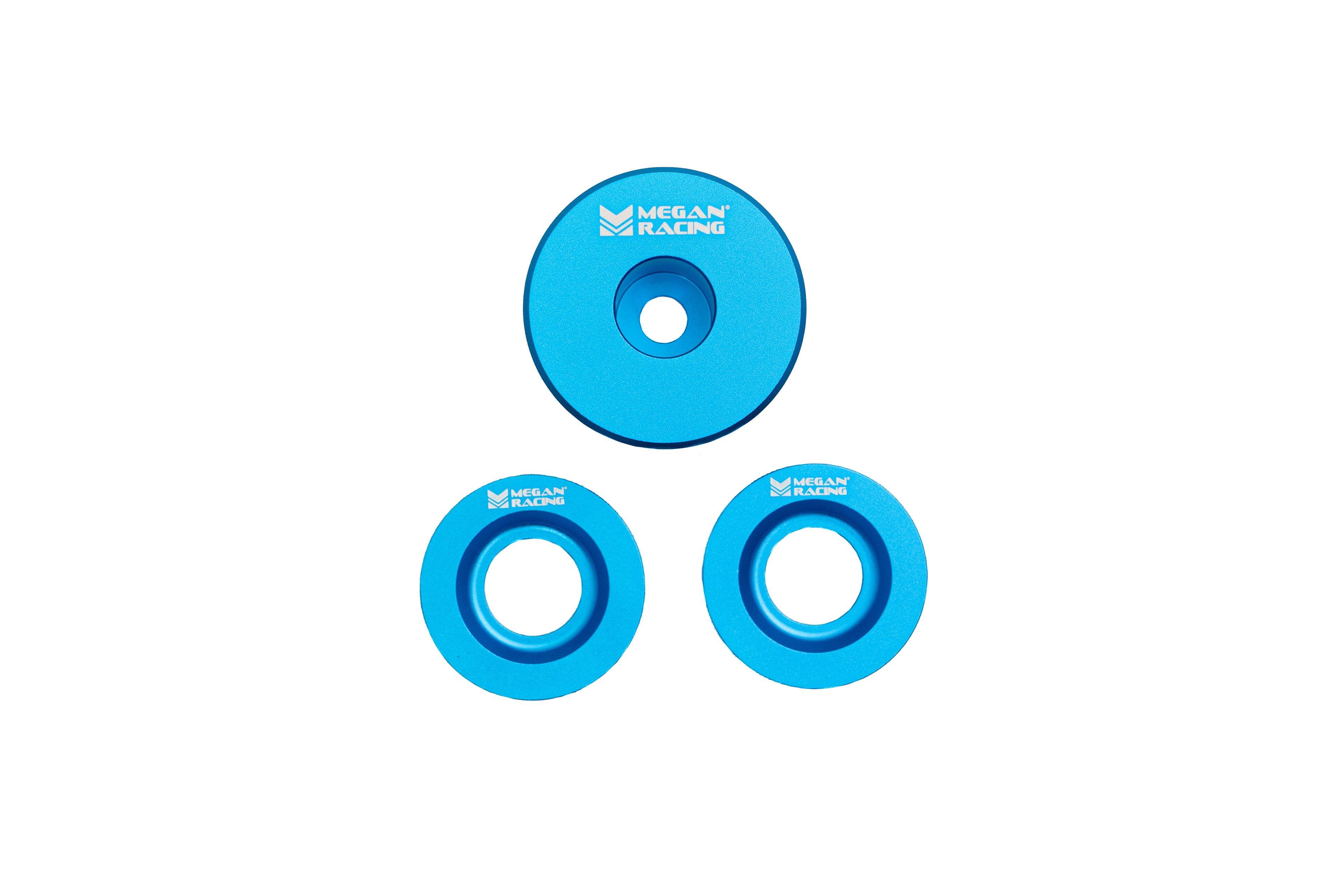 Megan Racing Aluminum Rear Differential Collars - Toyota GR Corolla (2023+)