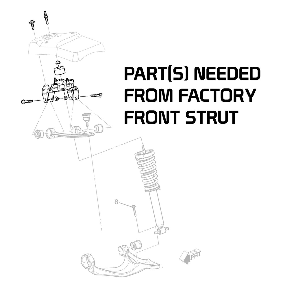 GSP Godspeed Project Mono SS Coilovers - Cadillac CTS Coupe (RWD) 2008-13