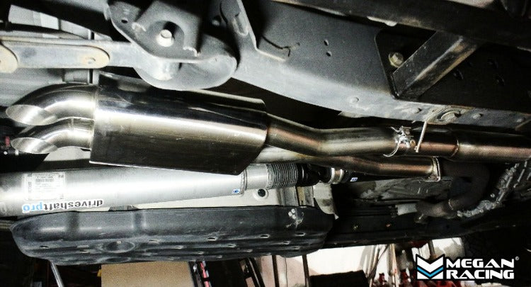 MR-CBS-TTU14-57 - Megan Racing "Turn Down" CBS Exhaust Muffler - Toyota Tundra [CREWMAX Cab, 5.7] (2014-2021)