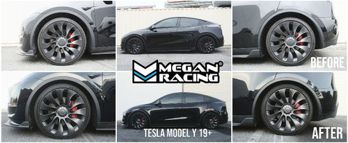 Megan Racing EZ II Series Coilovers - Tesla Model Y Dual Motor AWD (2019+)
