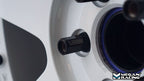 Megan Racing 7-Sided Heptagon Open-Ended Lug Nuts - Black - M12x1.5