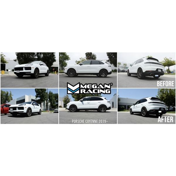 Megan Racing Performance Lowering Springs - Porsche Cayenne (EXC: GTS, Hybrid, Turbo GT) (2019+)