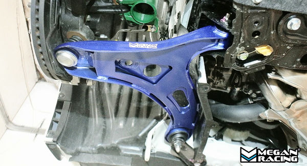 Megan Racing Adjustable Front Lower Control Arms (Spherical Bushing + 15mm RCA) - Subaru BRZ (2013-2021)