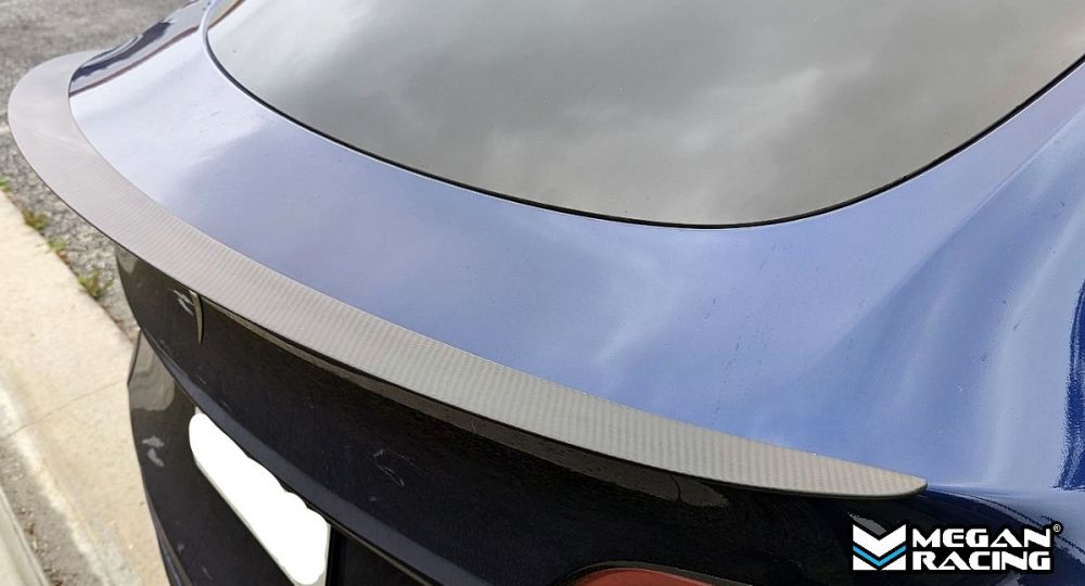 MRC-EXT-TSLY19 - Megan Racing Carbon OE-Type Rear Spoiler / Wing - Tesla Model Y (2019+)