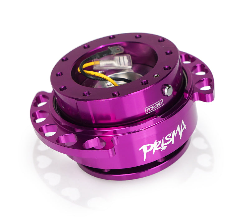 NRG Heart Cutout Quick Release - PURPLE