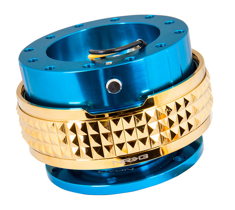 NRG 2.1 QUICK RELEASE - BLUE- CHROME GOLD