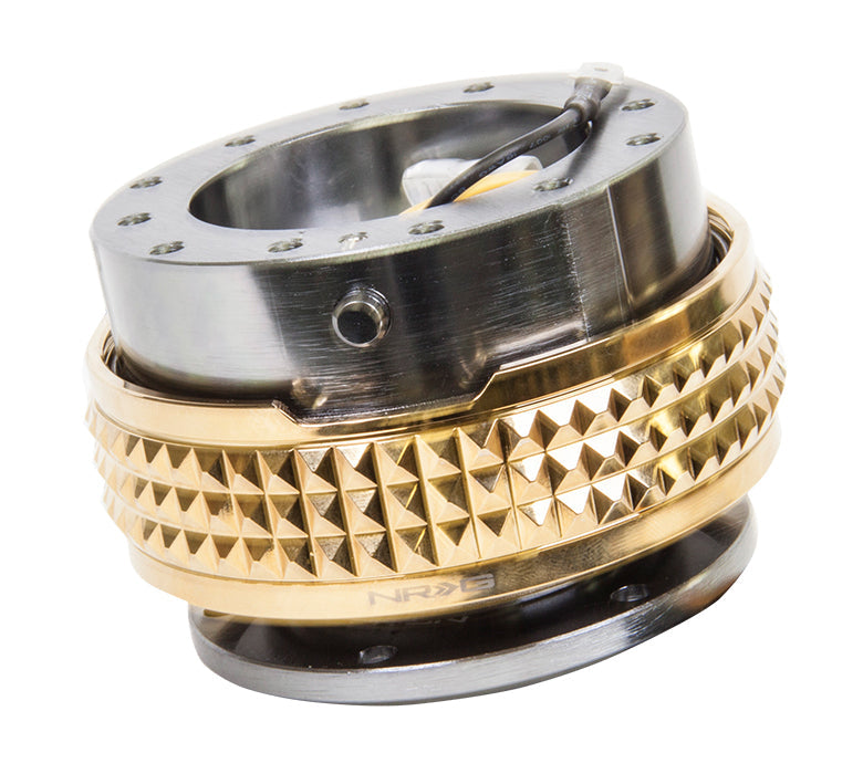 NRG 2.1 QUICK RELEASE - GUN METAL- CHROME GOLD