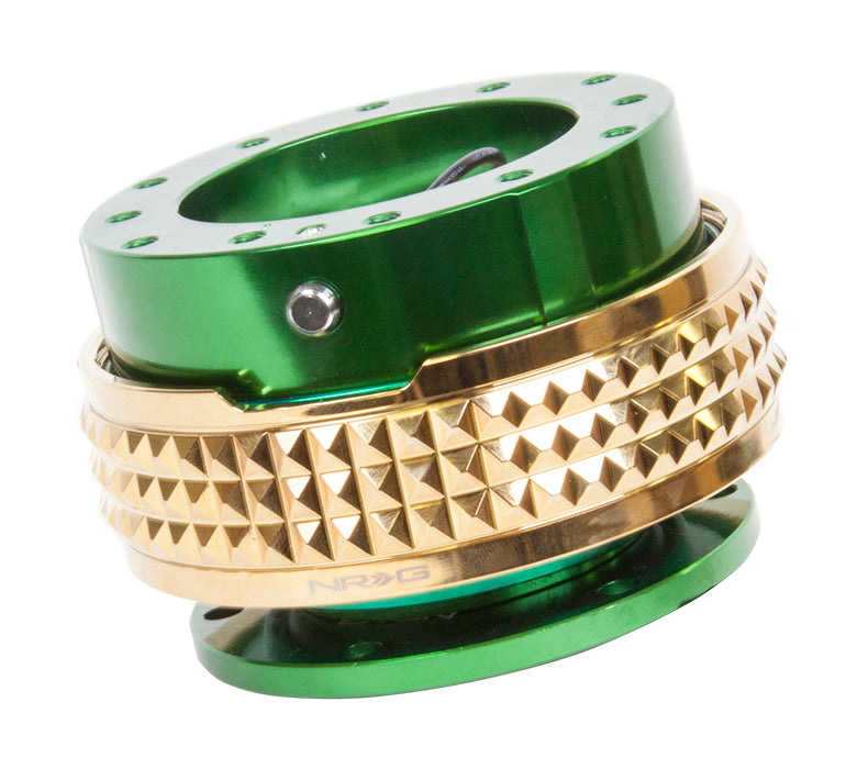 NRG 2.1 QUICK RELEASE - GREEN- CHROME GOLD