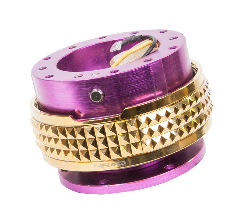 NRG 2.1 QUICK RELEASE - PURPLE- CHROME GOLD