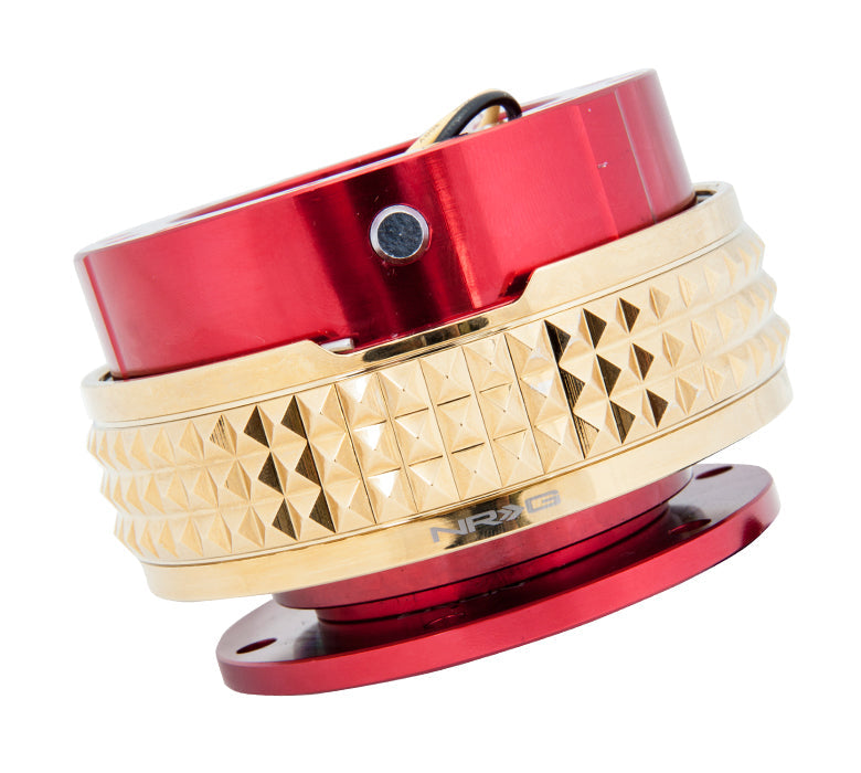 NRG 2.1 QUICK RELEASE - RED- CHROME GOLD