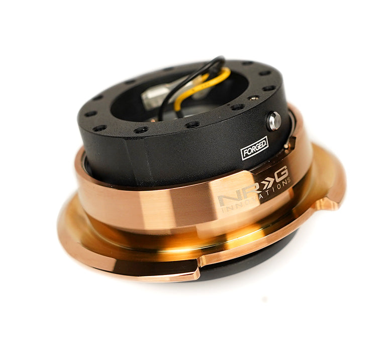 NRG 2.8 QUICK RELEASE - BLACK- CHROME ROSE GOLD