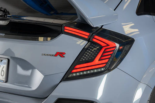 OLM V1 Pulse Taillights - Honda Civic Hatchback & Type-R FK8 (2017-2021)