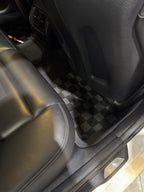 Phase 2 Motortrend (P2M) RHD Checkered Carpet Race Floor Mats - BMW F30/F80 3 Series (2014-2018)