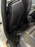 Phase 2 Motortrend (P2M) RHD Checkered Carpet Race Floor Mats - BMW F30/F80 3 Series (2014-2018)
