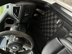 Phase 2 Motortrend (P2M) RHD Checkered Carpet Race Floor Mats - BMW F22/F87 2 Series
