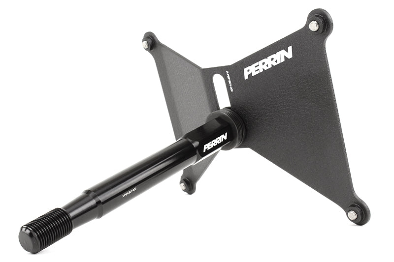 PERRIN license plate relocation kit installed on 2022-2025 Subaru Forester Wilderness