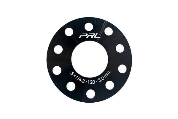 PRL Motorsports 3mm Hub-Centric Wheel Spacers - 5x114.3 / 5x120 (Pair)