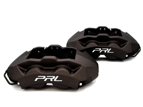 PRL Motorsports Gunmetal Gray 4-Piston Brake Caliper Kit – Honda Civic Si HC10 / HC11 (2017+)