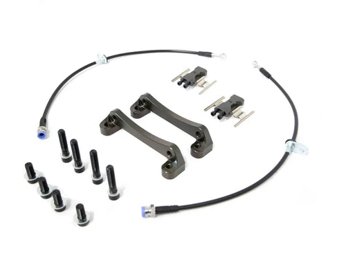 PRL Motorsports Gunmetal Grey 4-Piston Brake Caliper Kit – Honda Accord (2018+)