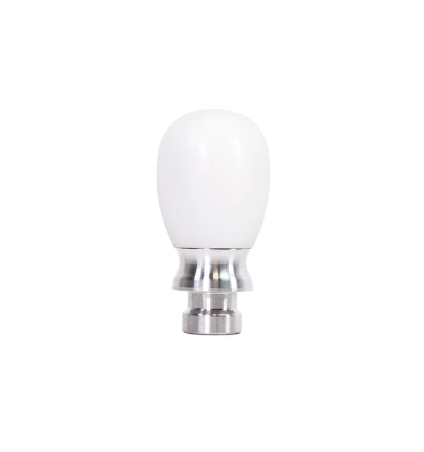 PRL Motorsports Adjustable Shift Knob & Collar Kit - White Derlin