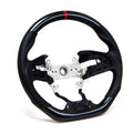 PRL Motorsports Steering Wheel - Carbon & Leather w/ Red Stitching - Honda Civic (2016-2021)