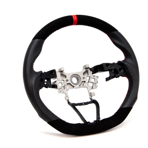 PRL Motorsports Steering Wheel - Suede & Carbon w/ Red Stitching - Honda Accord (2018-2022)