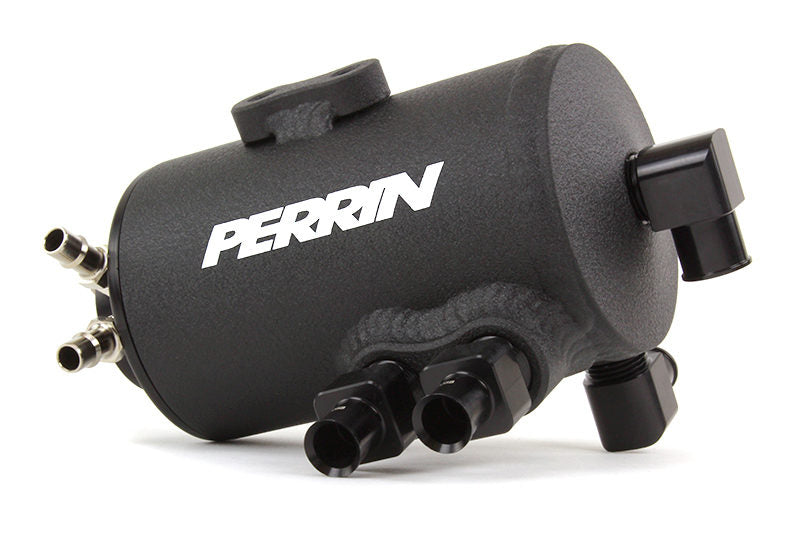 Perrin Performance Air Oil Separator - Black - Subaru STI w/ Front Mount Intercooler (2008-2021)