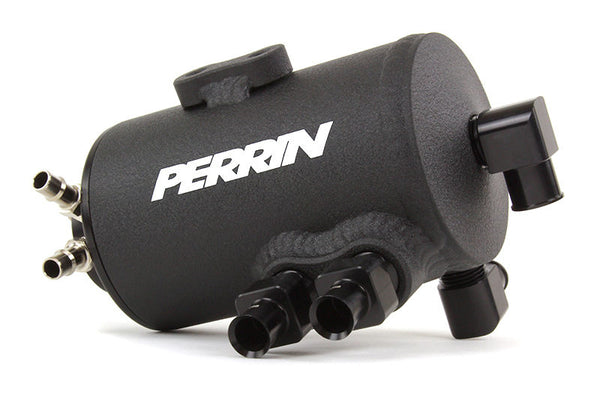 Perrin Performance Air Oil Separator - Black - Subaru STI w/ Front Mount Intercooler (2008-2021)