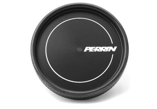 Perrin Billet Aluminum Black Engine Oil Filler Cap - Scion FR-S / Toyota GT86 & GR86 / Subaru BRZ