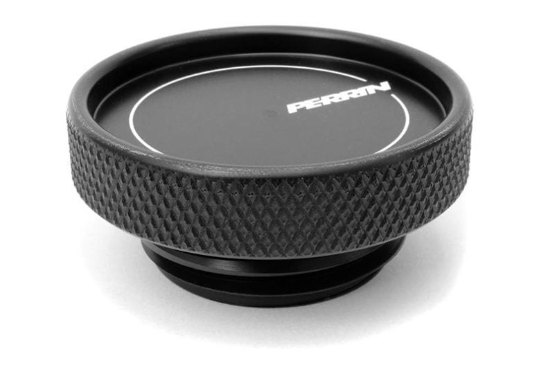 Perrin Billet Aluminum Black Engine Oil Filler Cap - Scion FR-S / Toyota GT86 & GR86 / Subaru BRZ