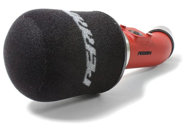 Perrin Short Ram Intake System - Red - Subaru WRX & STI (2002-2007)
