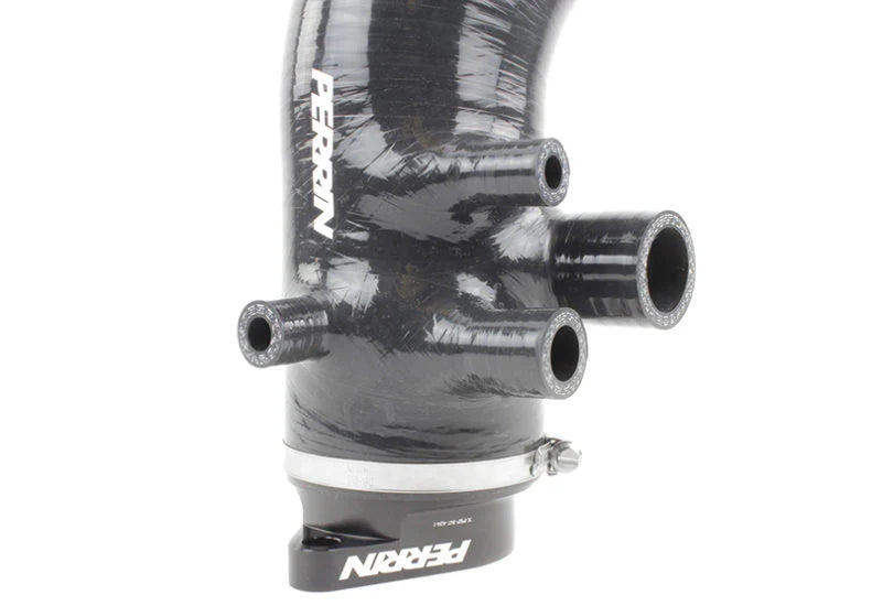 Perrin Silicone Turbo Inlet Hose - Black - Subaru WRX (2015-2021)