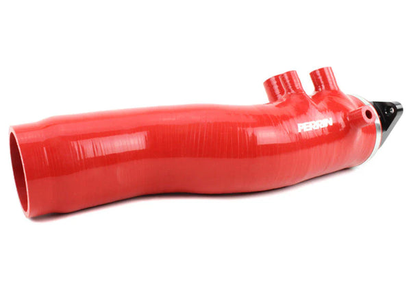 Perrin Silicone Turbo Inlet Hose - Red - Subaru WRX (2015-2021)