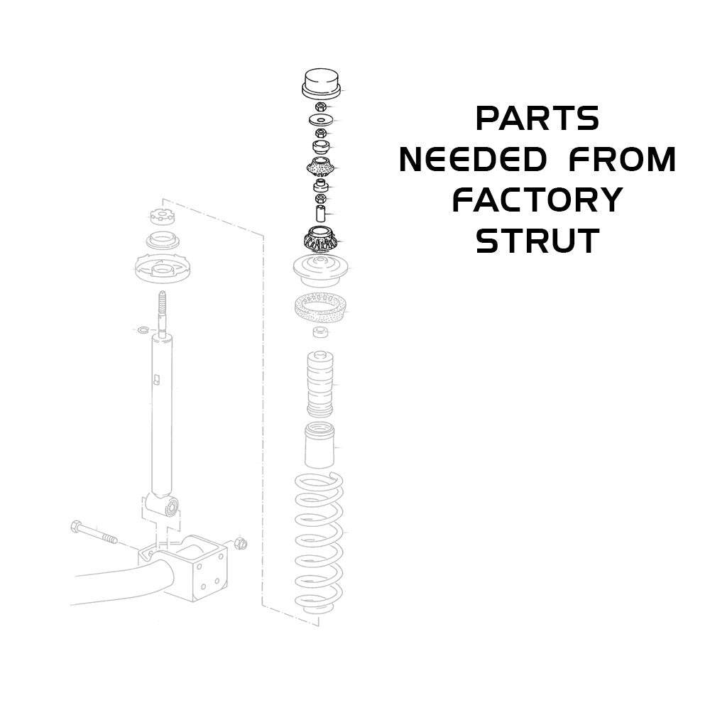 Rev9 Hyper-Street ONE Coilovers - Volkswagen Jetta (A2/A3) 1985-98 - R9-HPX-1021_2