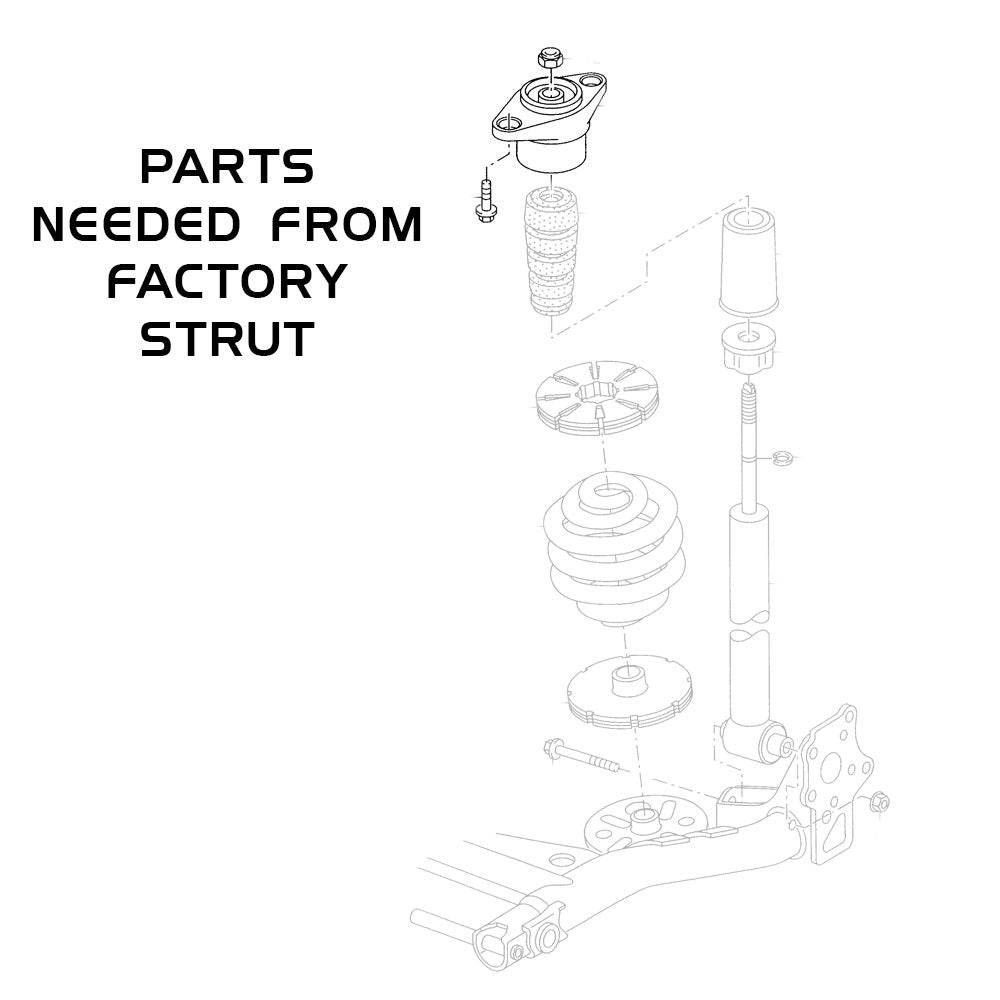 Rev9 Hyper-Street ONE Coilovers - Volkswagen Passat FWD (B5) 1998-05 - R9-HPX-1022_1