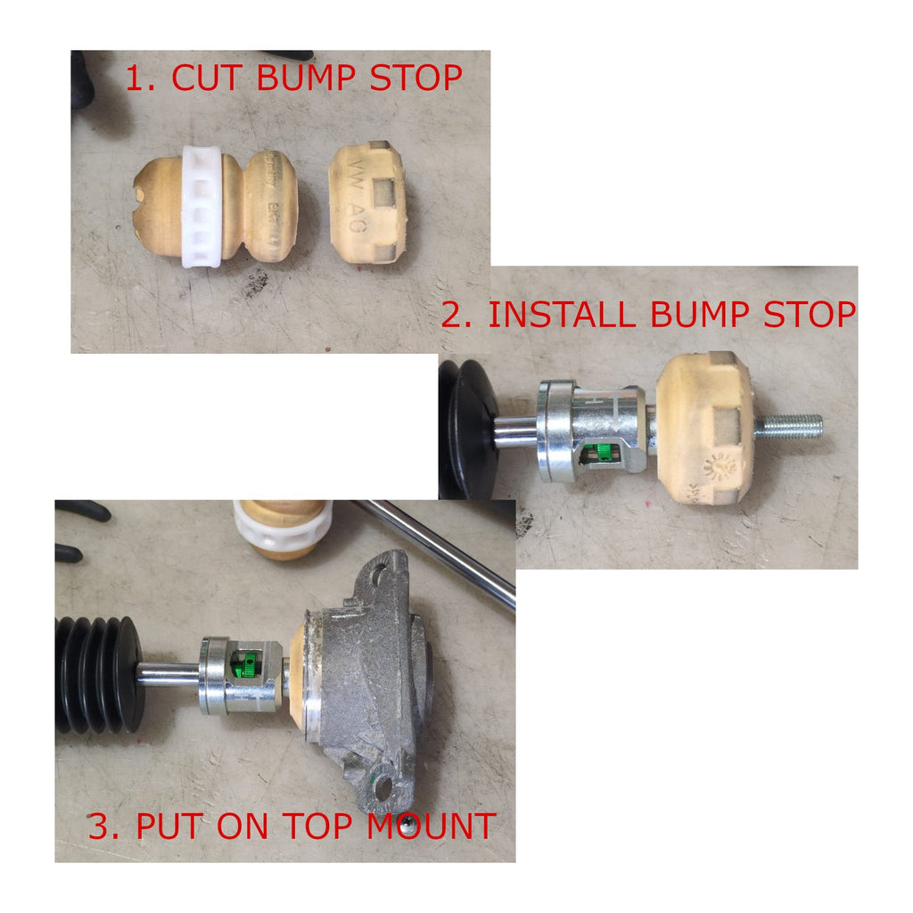 Rev9 Hyper-Street ONE Coilovers - Volkswagen Jetta (A5/A6) 2006-18 Hyper-Street ONE Coilovers Lowering Kit Assembly (54.5 mm) - R9-HPX-1024_6