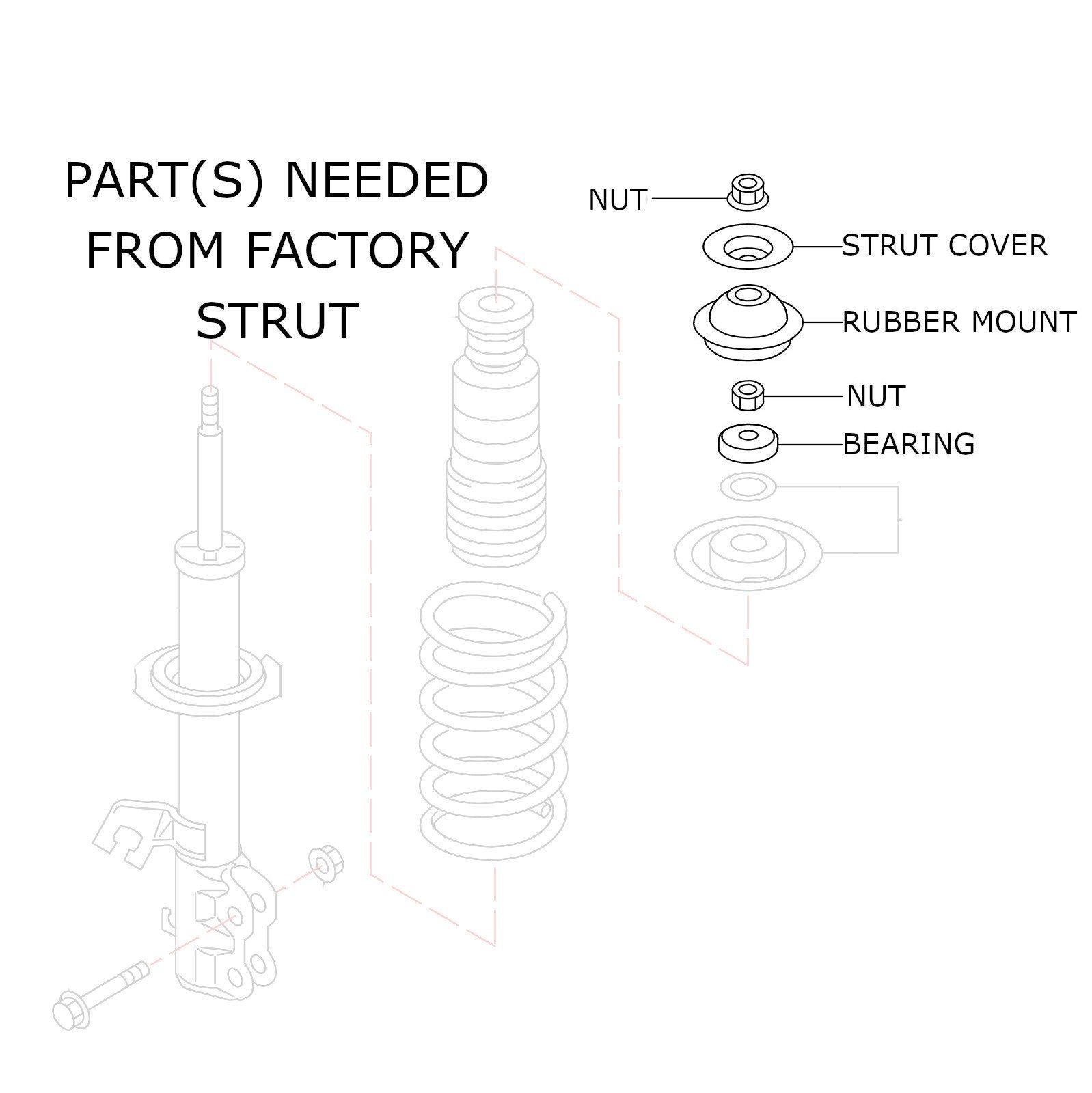 Rev9 Hyper-Street ONE Coilovers - Nissan Versa (N17) 2013-19 - R9-HPX-1116_1