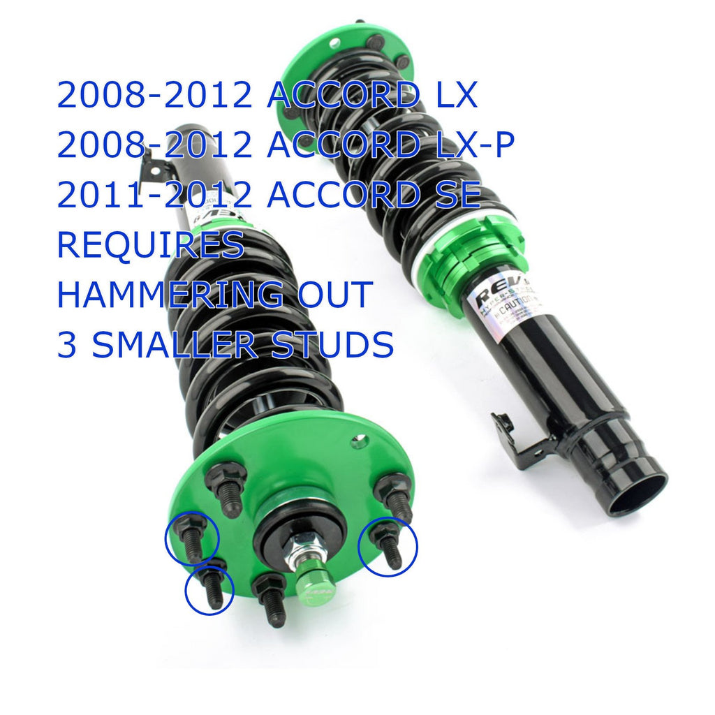 Rev9 Hyper-Street ONE Coilovers - Honda Accord (CP/CS) 2008-12 - R9-HPX-1123_1